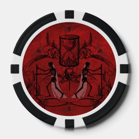 Falln Memento Mori Pokerchips (Voorkant)