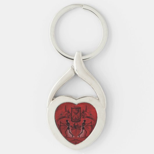 Falln Memento Mori Sleutelhanger (Voorkant)