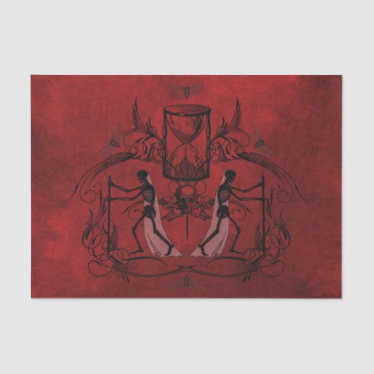 Falln Memento Mori Tissuepapier (Voorkant)