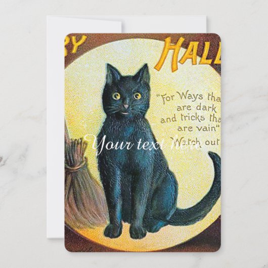 Falln Merry Halloween Cat (Voorkant)