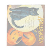Falln Merry Halloween Cat Notitieblok (Voorkant)