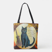 Falln Merry Halloween Cat Tote Bag (Achterkant)