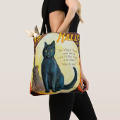 Falln Merry Halloween Cat Tote Bag (Dichtbij)