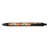 Falln Merry Halloween Cat Zwarte Inkt Pen (Achterkant)