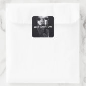 Falln Mijn Masker Vierkante Sticker (Tas)