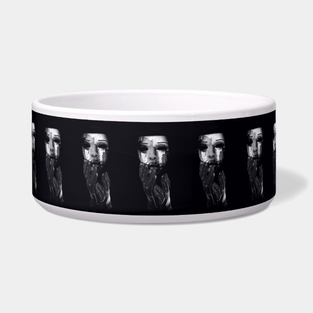 Falln Mijn Masker Voerbakje (Voorkant)