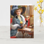 Falln Mooie Moederdag Kaart (Gele Bloem)