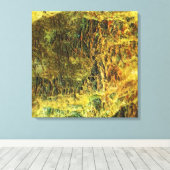 Falln Mossy Stones Canvas Afdruk (Insitu (Houten vloer))