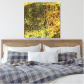 Falln Mossy Stones Canvas Afdruk (Insitu (Slaapkamer))