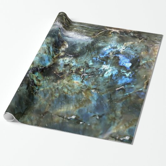 Falln Ocean Stone Cadeaupapier (Uitgerold)