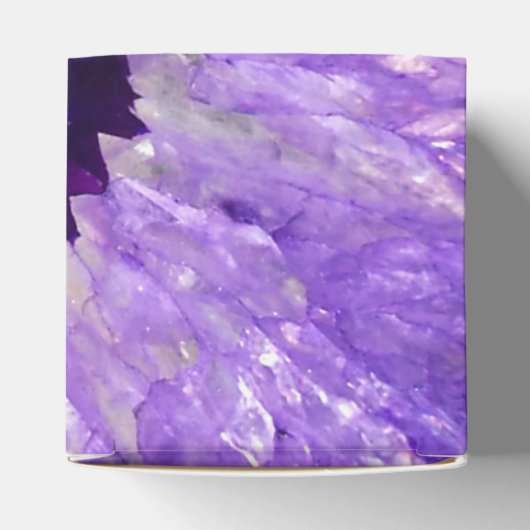 Falln Paarse Agate Geode Bedankdoosjes (Bovenkant)