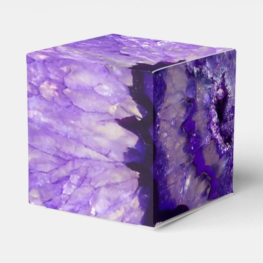 Falln Paarse Agate Geode Bedankdoosjes (Achterkant)