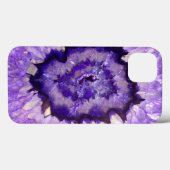 Falln Paarse Agate Geode Case-Mate iPhone Case (Achterkant (horizontaal))