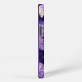 Falln Paarse Agate Geode iPhone Hoesje (Rechterkant)