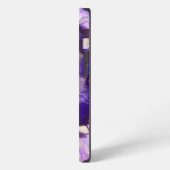 Falln Paarse Agate Geode iPhone Hoesje (Linkerkant)