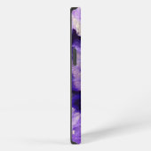 Falln Paarse Agate Geode iPhone Hoesje (Rechterkant)