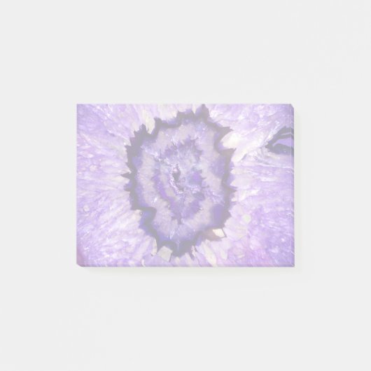 Falln Paarse Agate Geode Post-it® Notes (Voorkant)