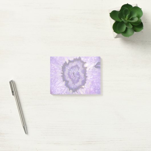 Falln Paarse Agate Geode Post-it® Notes (Kantoor)