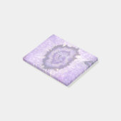 Falln Paarse Agate Geode Post-it® Notes (Schuin)