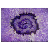 Falln Paarse Agate Geode Snijplank (Voorkant)