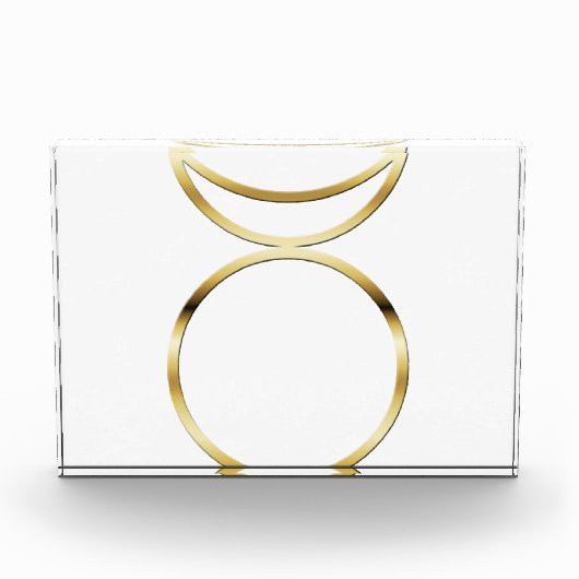 Falln Pagan Horned God Symbol Fotoblokken (Voorkant)