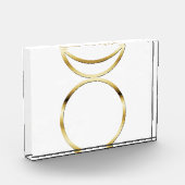 Falln Pagan Horned God Symbol Fotoblokken (Links)