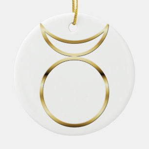 Falln Pagan Horned God Symbol Keramisch Ornament