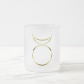 Falln Pagan Horned God Symbol Matglas Koffiemok (Center)