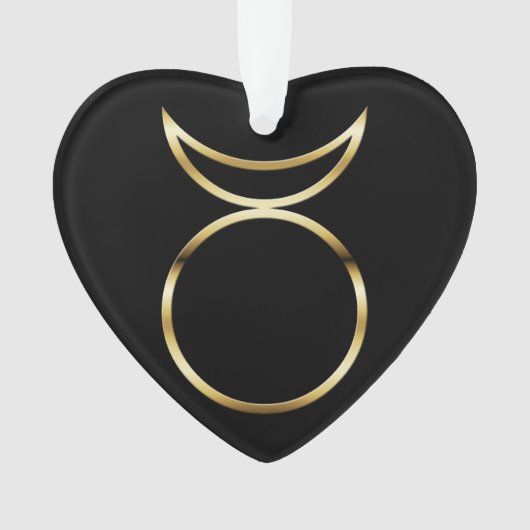 Falln Pagan Horned God Symbol Ornament (voorkant)