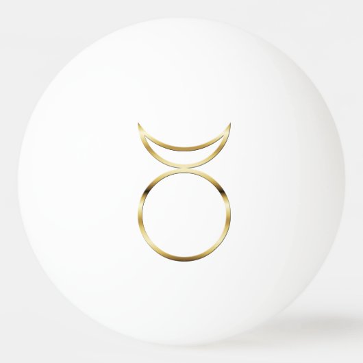 Falln Pagan Horned God Symbol Pingpongbal (Voorkant)