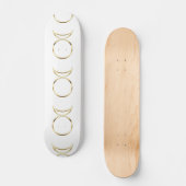 Falln Pagan Horned God Symbol Skateboard (Voorkant)