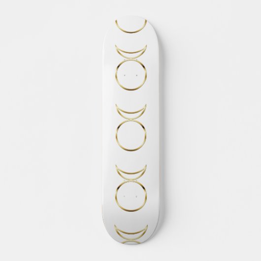 Falln Pagan Horned God Symbol Skateboard (Voorkant)