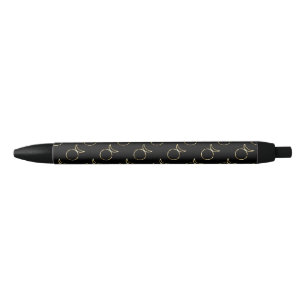 Falln Pagan Horned God Symbol Zwarte Inkt Pen