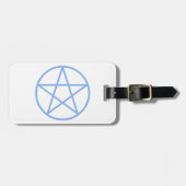 Falln Pagan Pentacle Bagagelabel (Voorkant horizontaal)