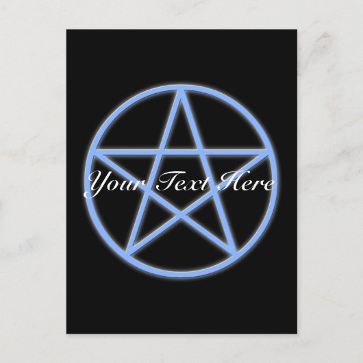 Falln Pagan Pentacle Briefkaart (Voorkant)