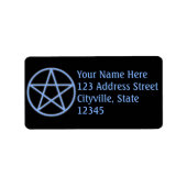 Falln Pagan Pentacle Etiket (Voorkant)
