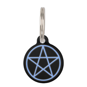 Falln Pagan Pentacle Huisdierpenning