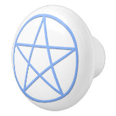 Falln Pagan Pentacle Keramische Knop (Rechts)