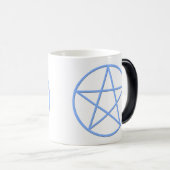 Falln Pagan Pentacle Magische Mok (Voorkant rechts)