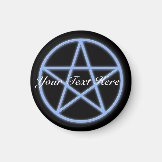 Falln Pagan Pentacle Magneet (Voorkant)