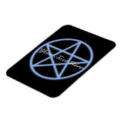 Falln Pagan Pentacle Magneet (Linkerzijde)