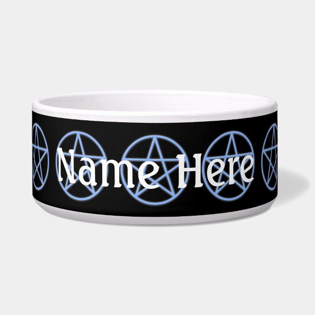 Falln Pagan Pentacle Voerbakje (Voorkant)