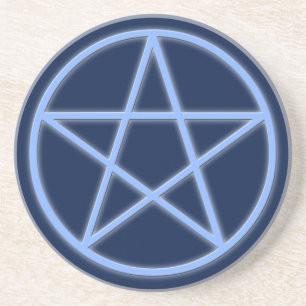 Falln Pagan Pentacle Zandsteen Onderzetter
