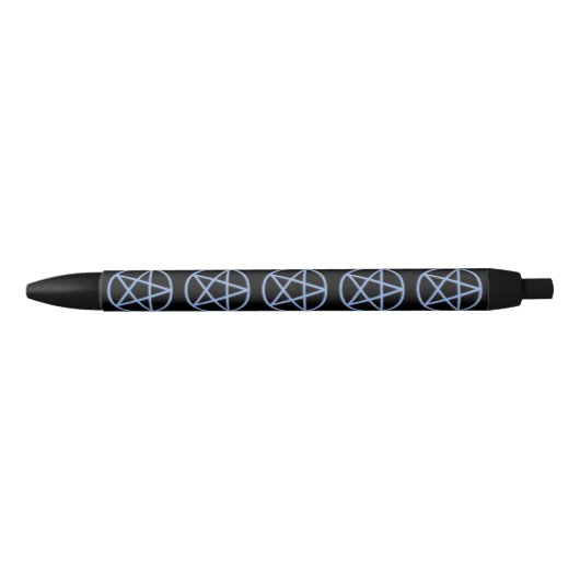 Falln Pagan Pentacle Zwarte Inkt Pen (Voorkant)