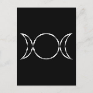 Falln Pagan Triple Goddess Symbol Briefkaart