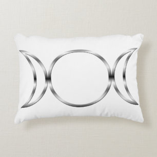 Falln Pagan Triple Goddess Symbol Decoratief Kussen
