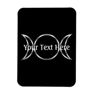 Falln Pagan Triple Goddess Symbol Magneet