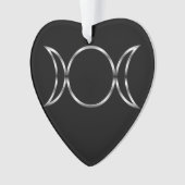 Falln Pagan Triple Goddess Symbol Ornament (voorkant)