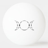 Falln Pagan Triple Goddess Symbol Pingpongbal (Achterkant)