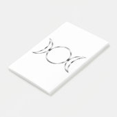 Falln Pagan Triple Goddess Symbol Post-it® Notes (Schuin)